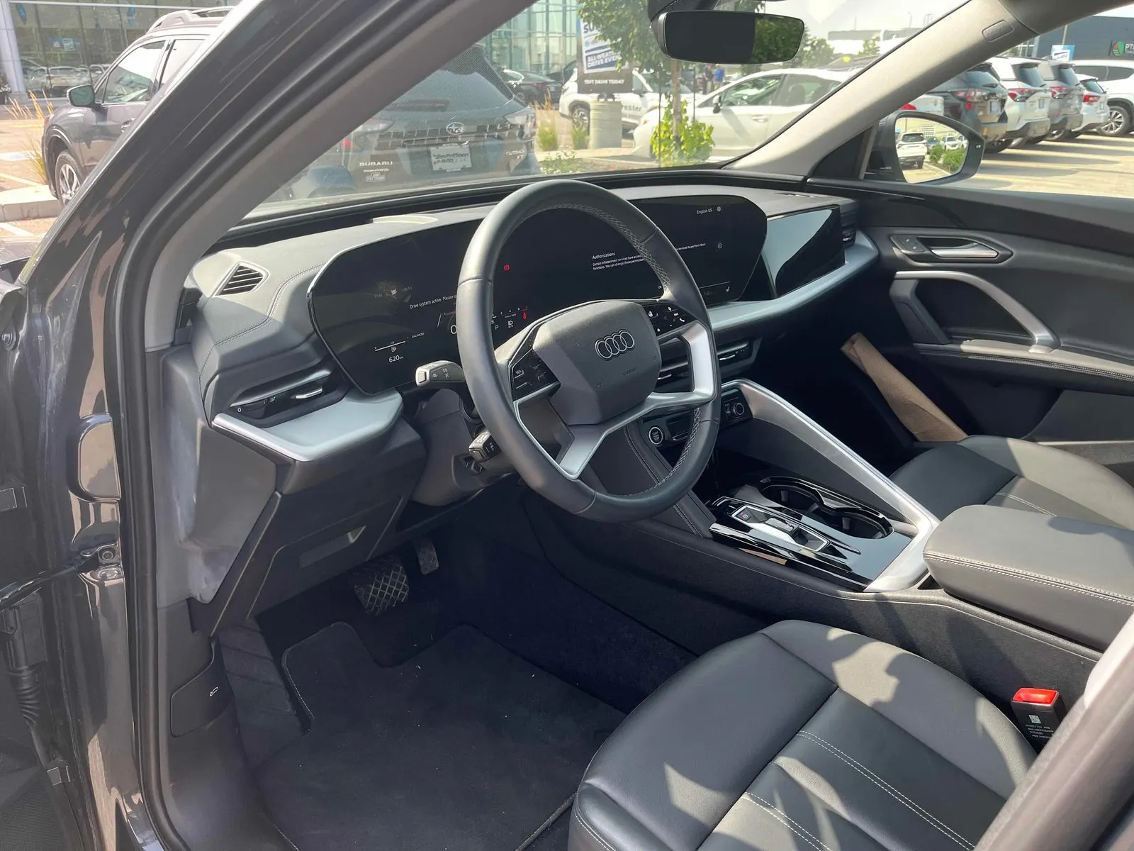 Interior driver side