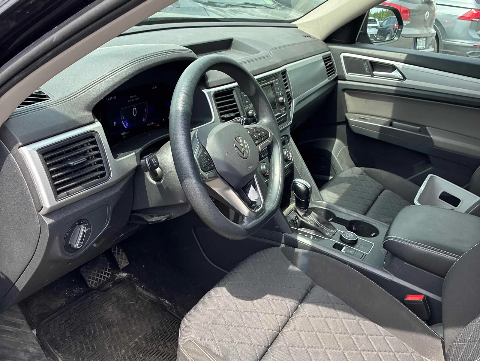 Interior driver side