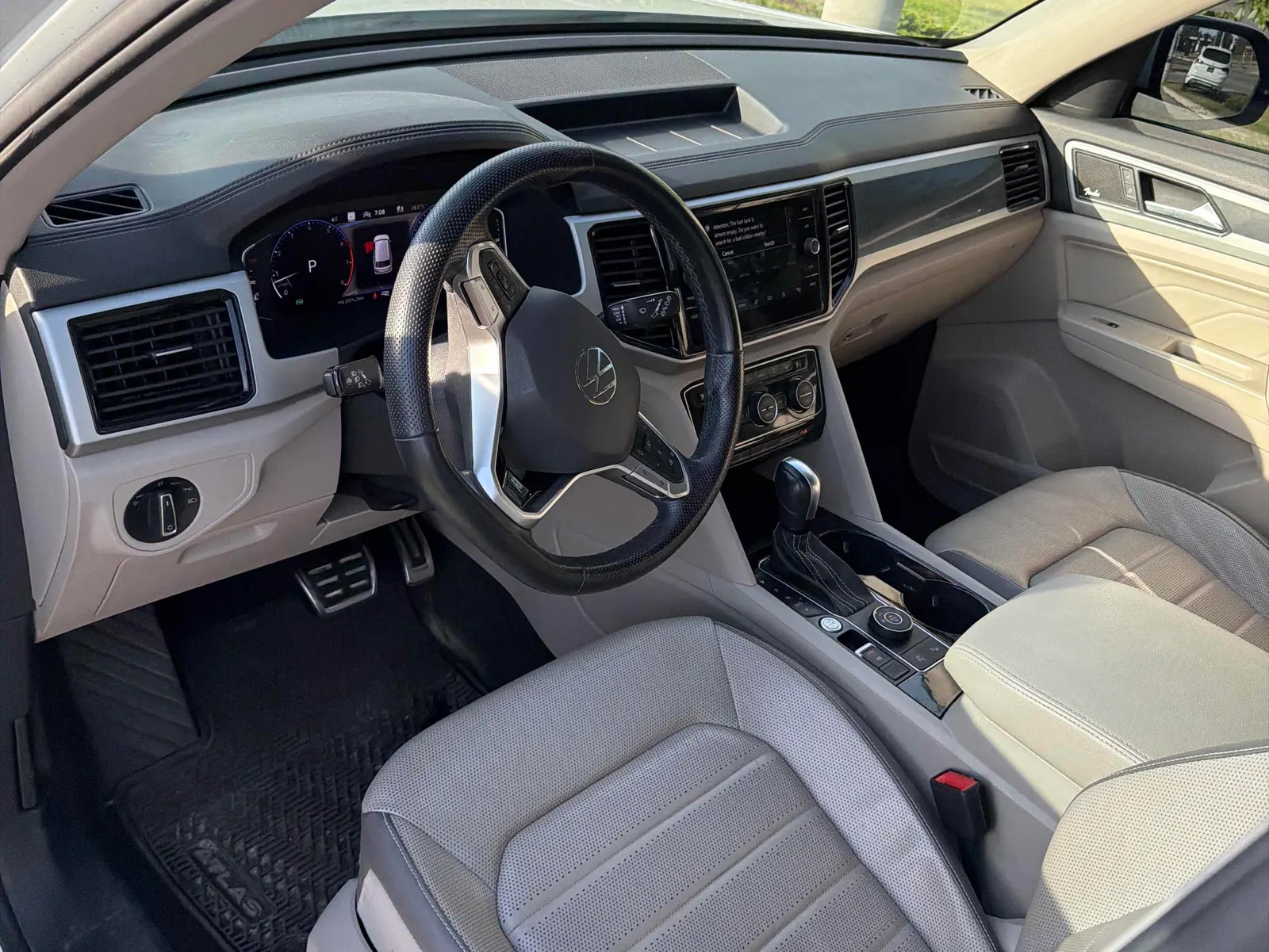 Interior driver side