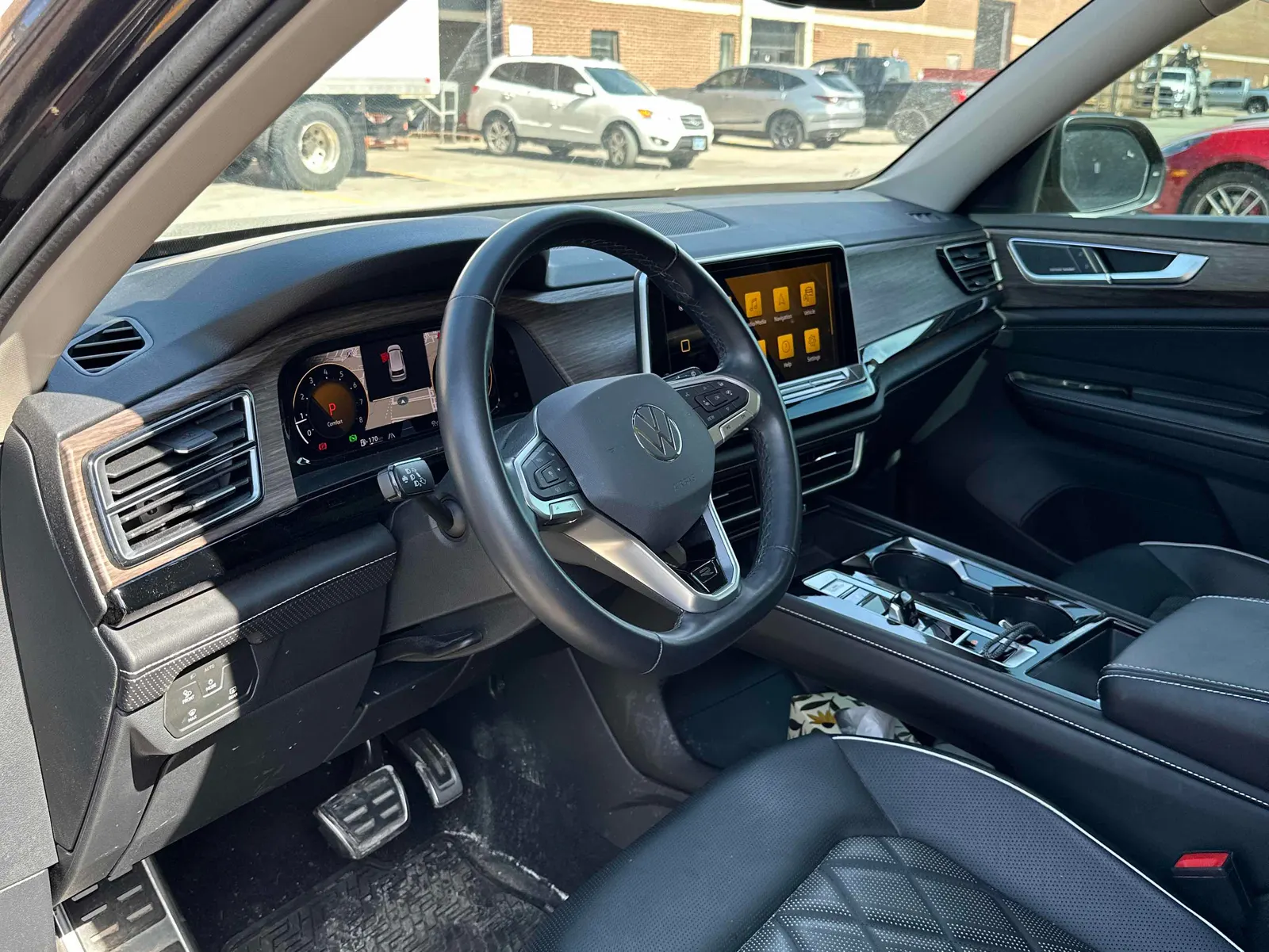 Interior driver side