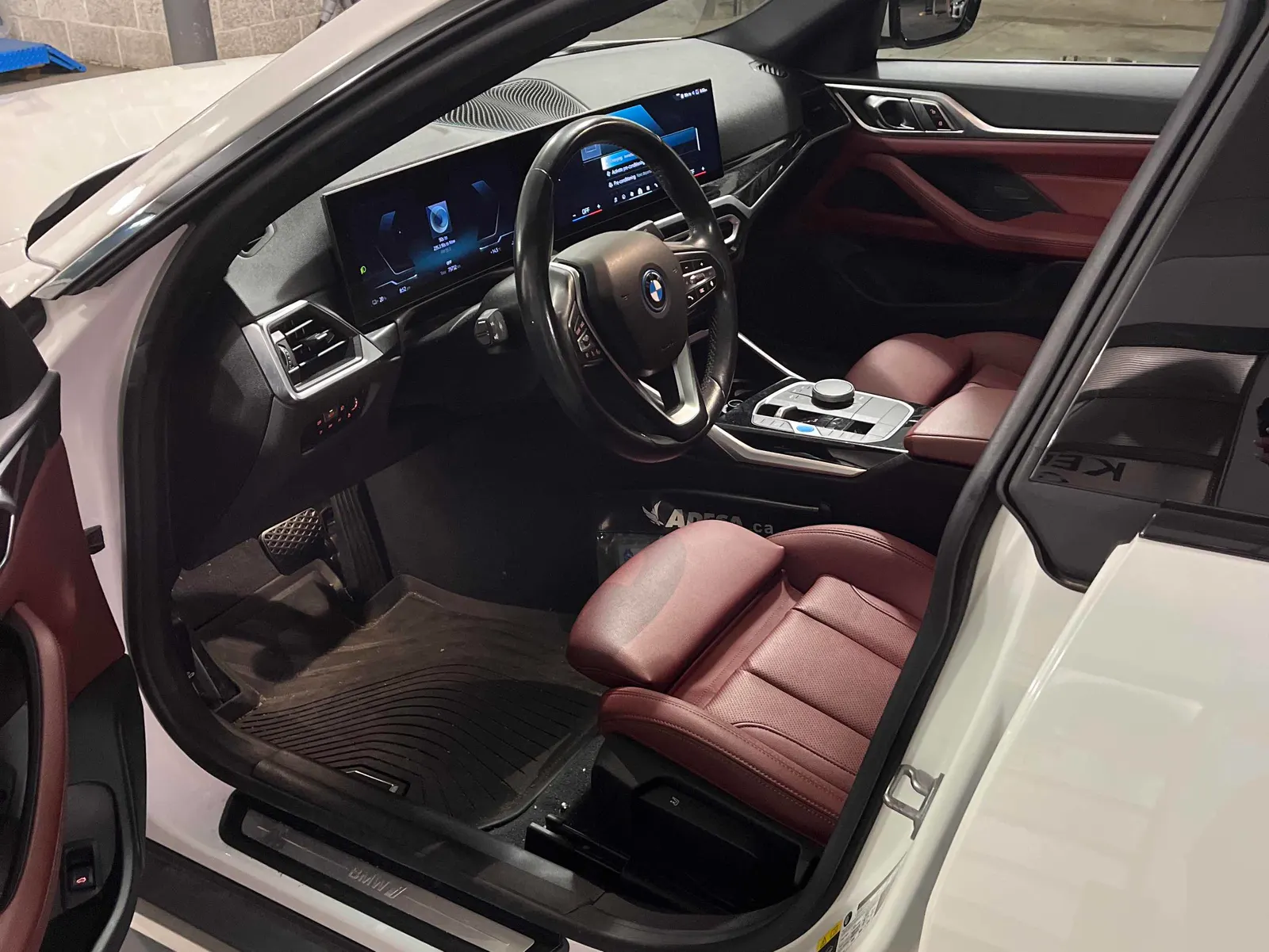 Interior driver side