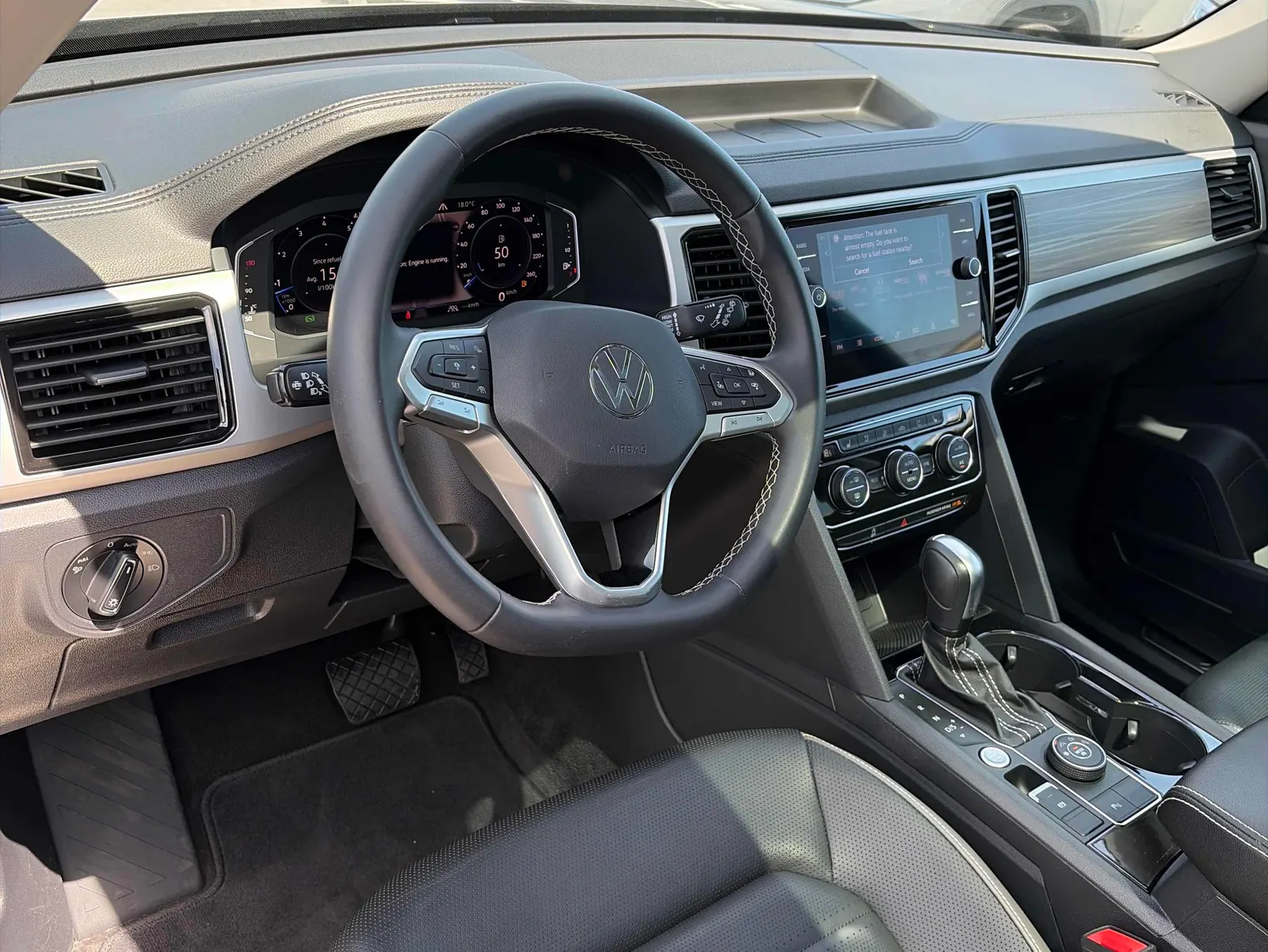 Interior driver side