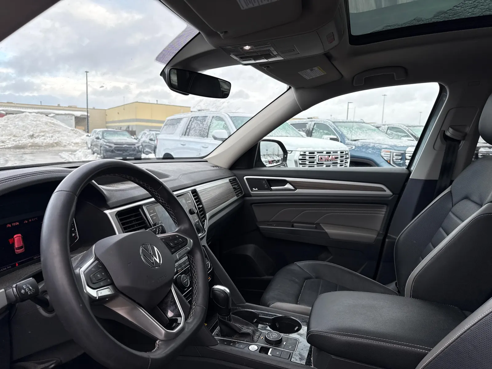 Interior driver side