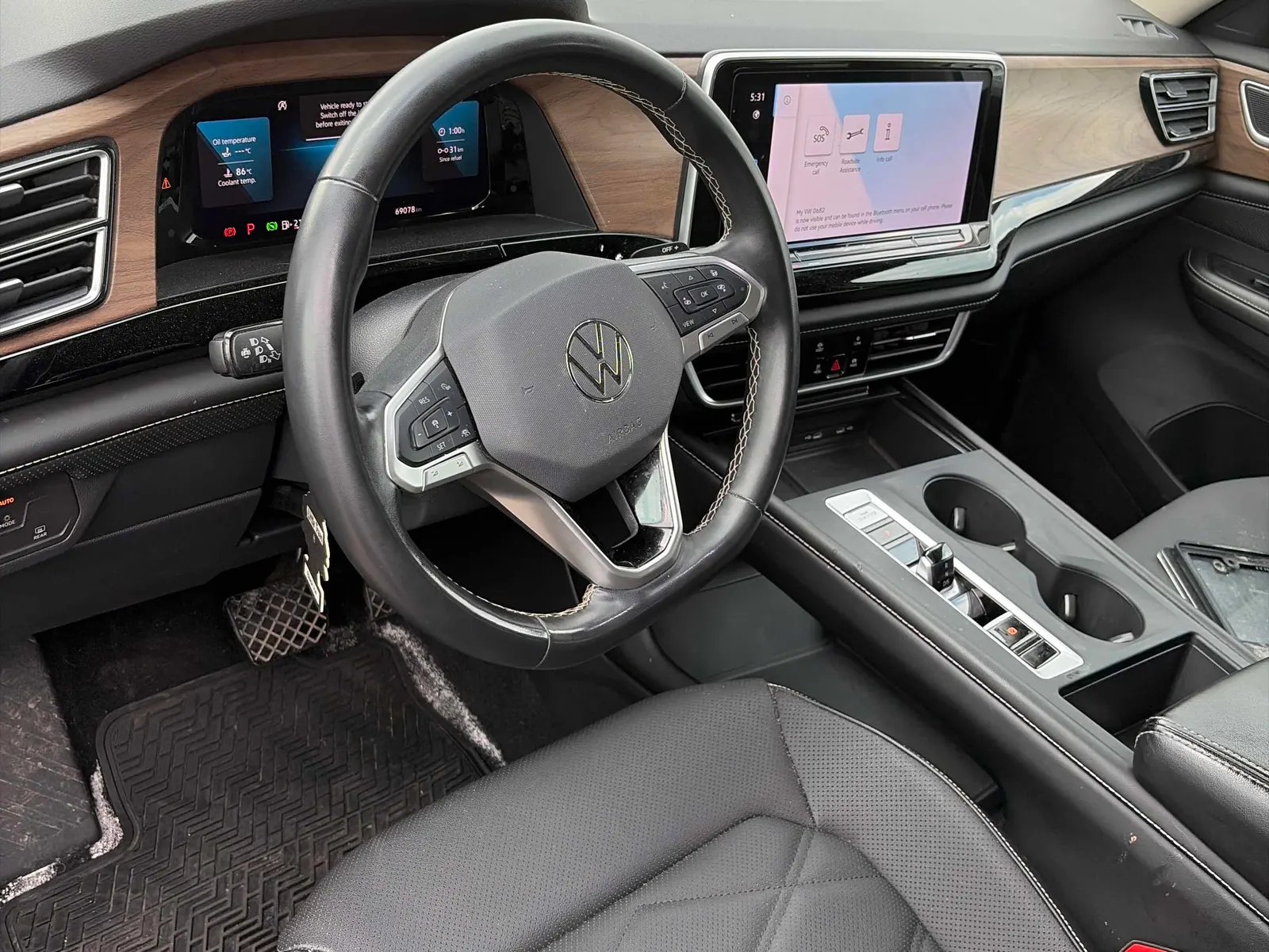Interior driver side