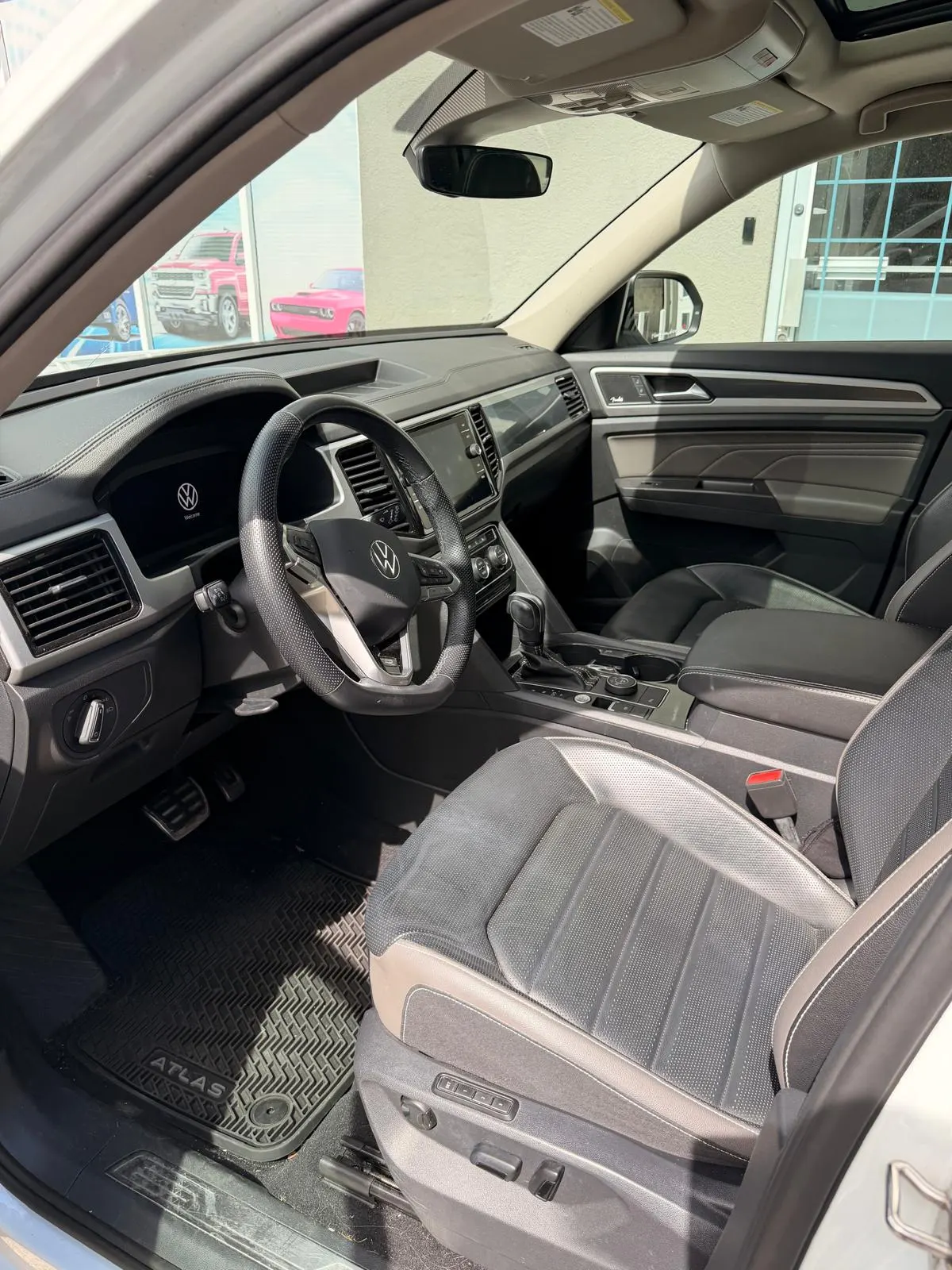 Interior driver side