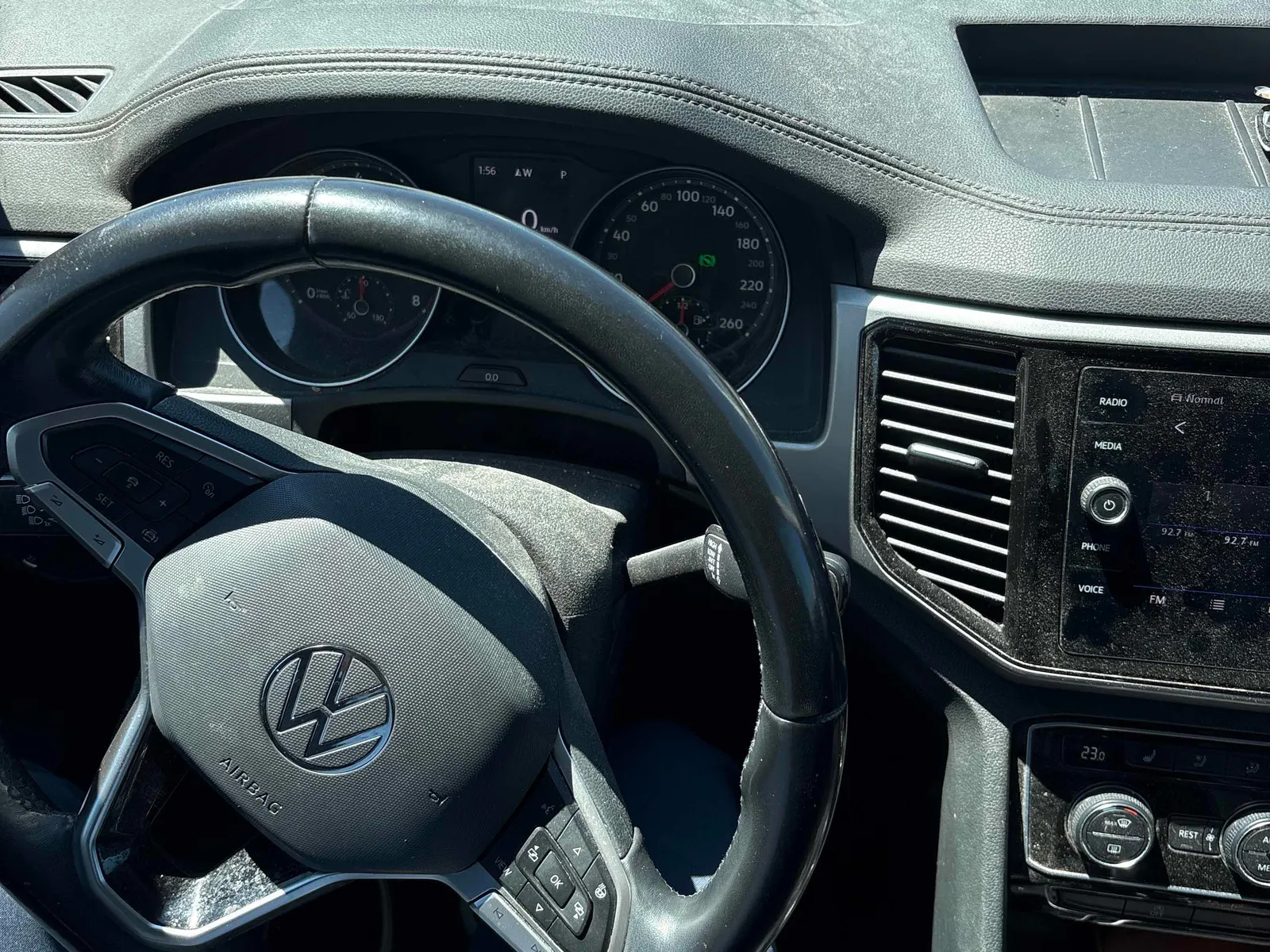 Interior driver side