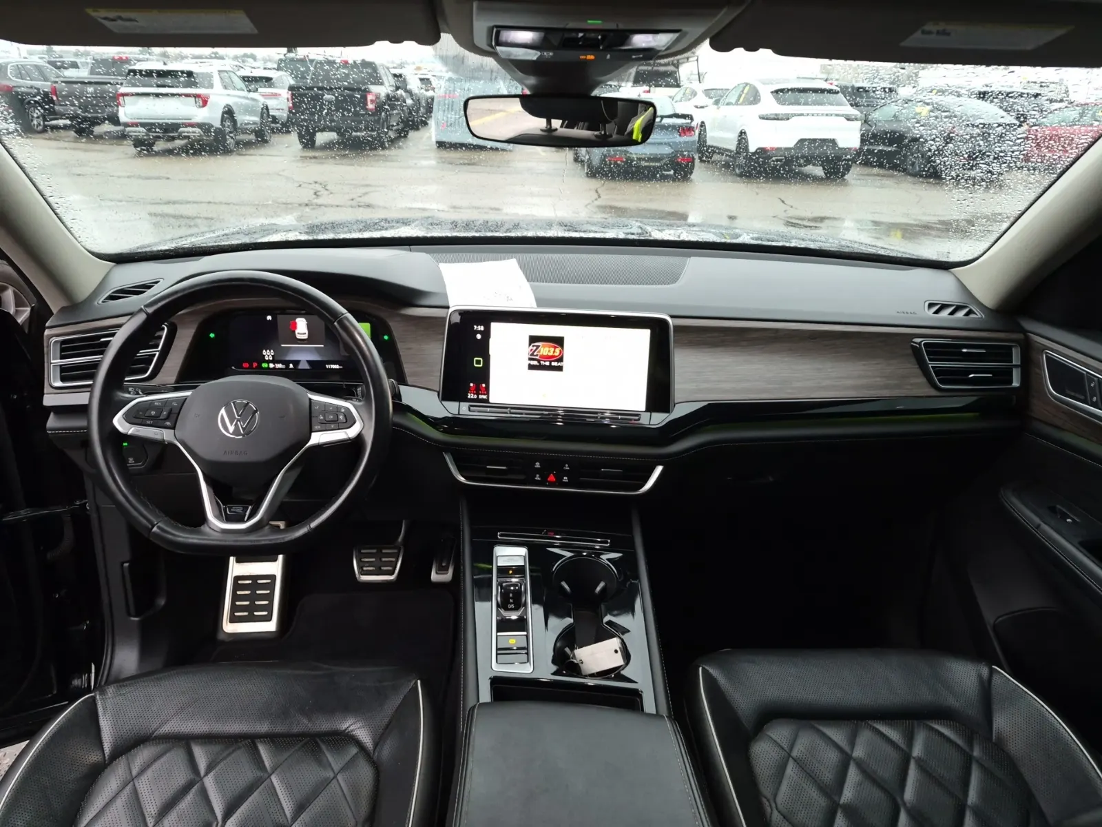 Interior driver side