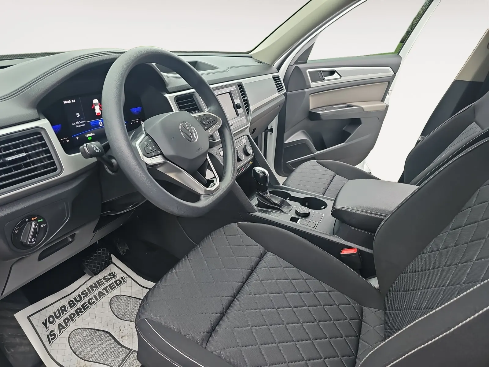 Interior driver side
