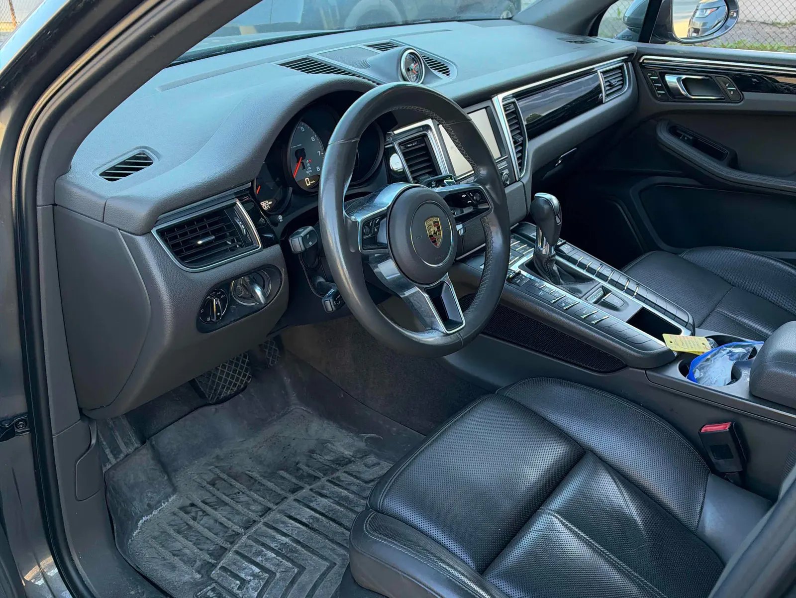 Interior driver side
