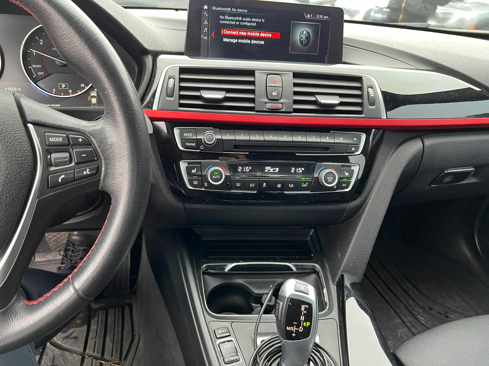 Interior driver side