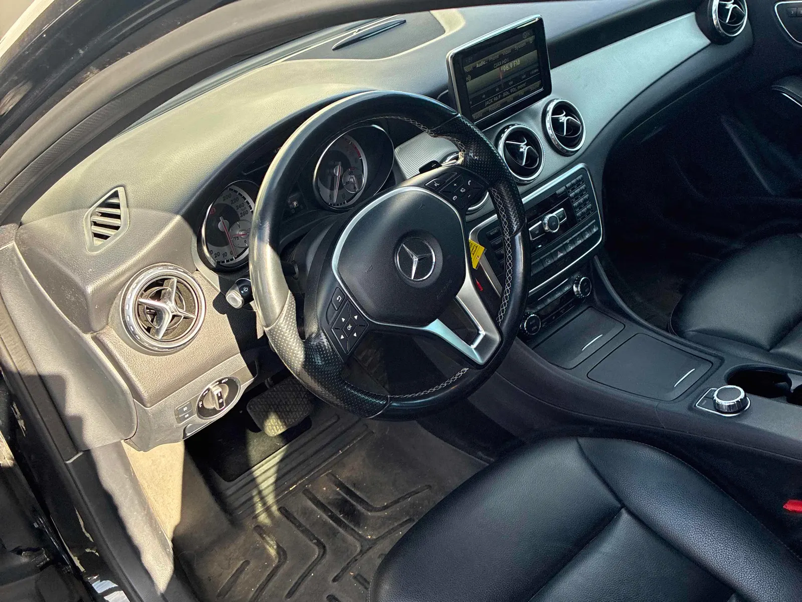 Interior driver side