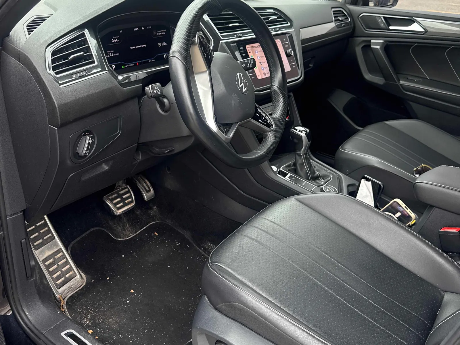 Interior driver side