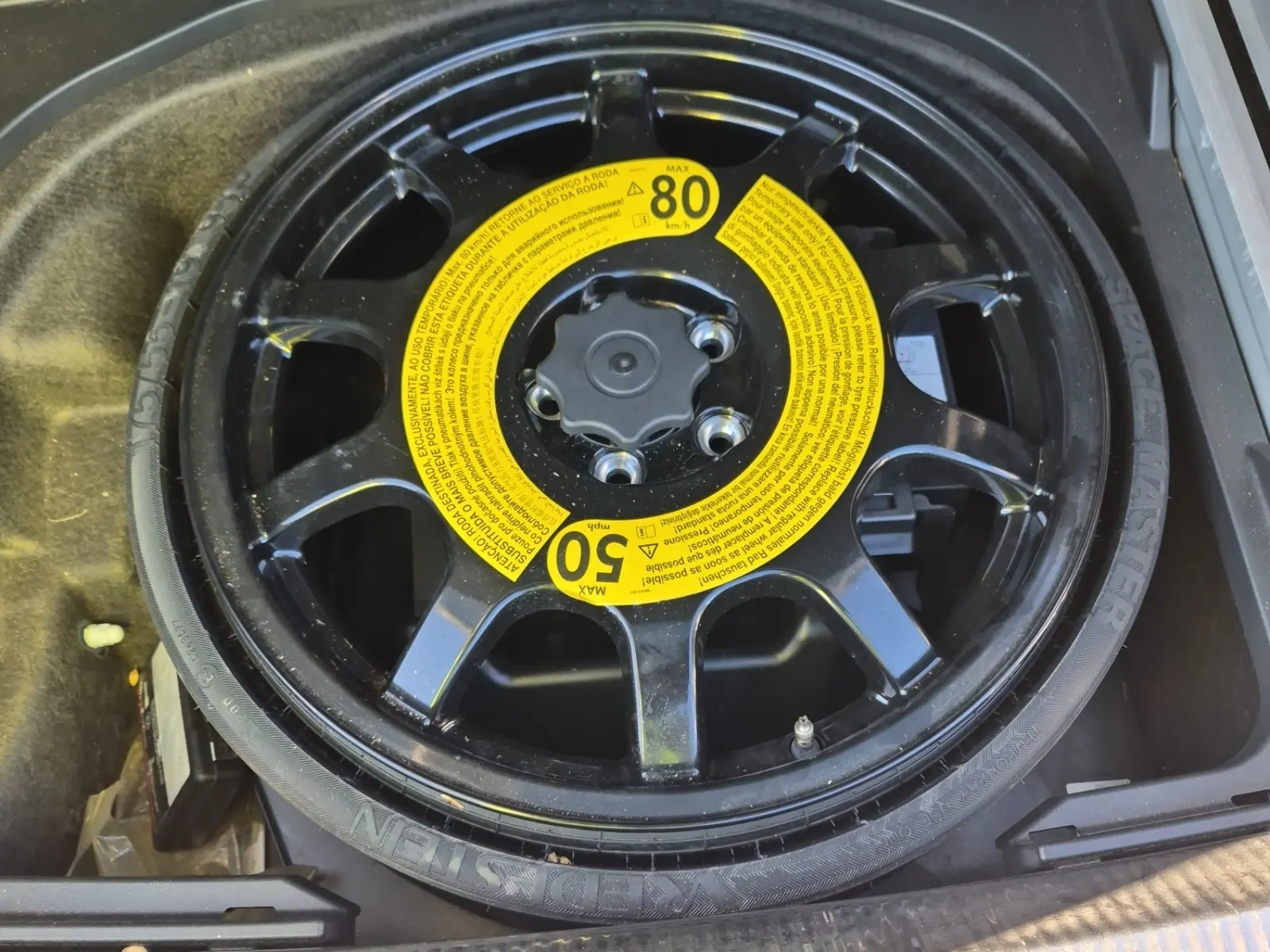 Spare Tire & Wheel Photo