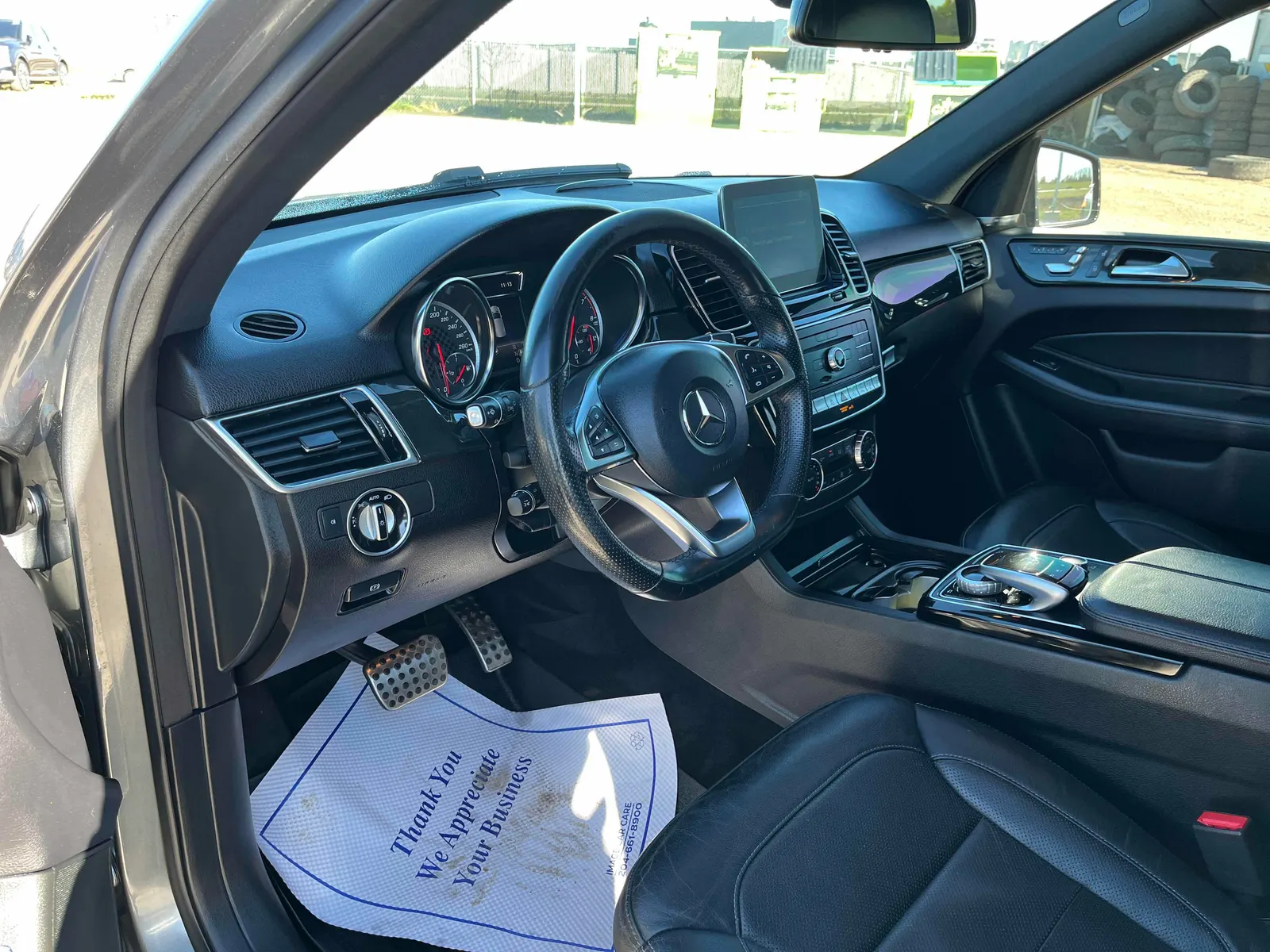 Interior driver side