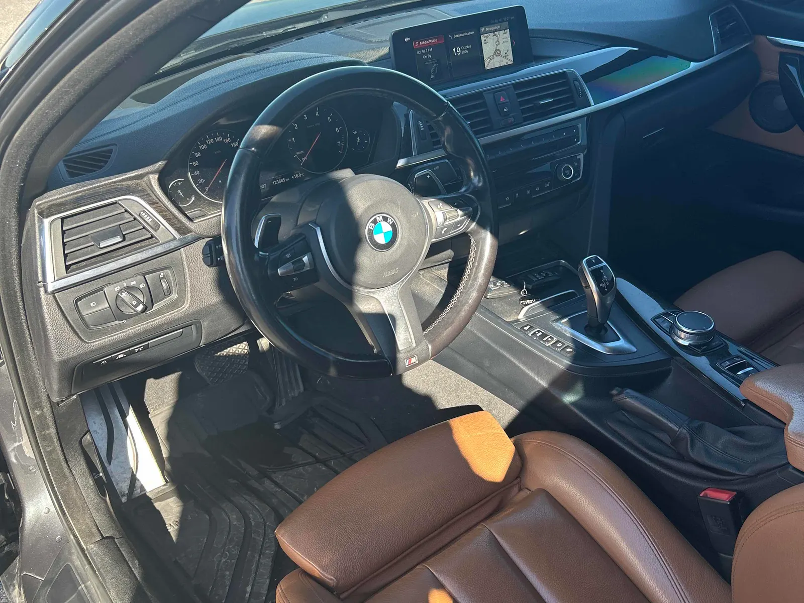 Interior driver side
