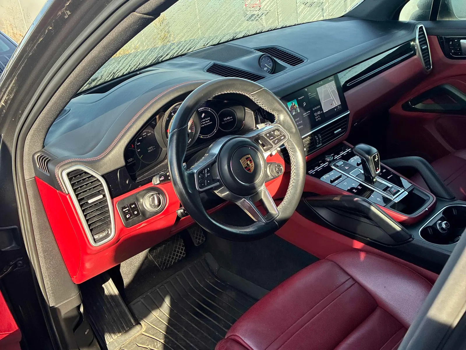Interior driver side