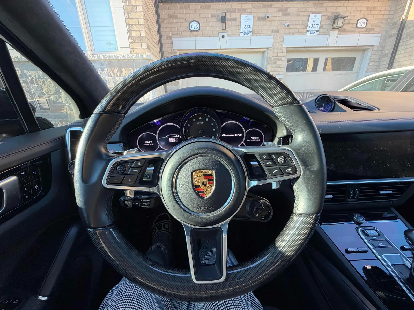 Interior driver side