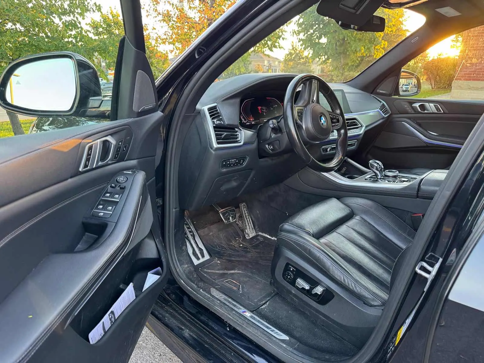 Interior driver side