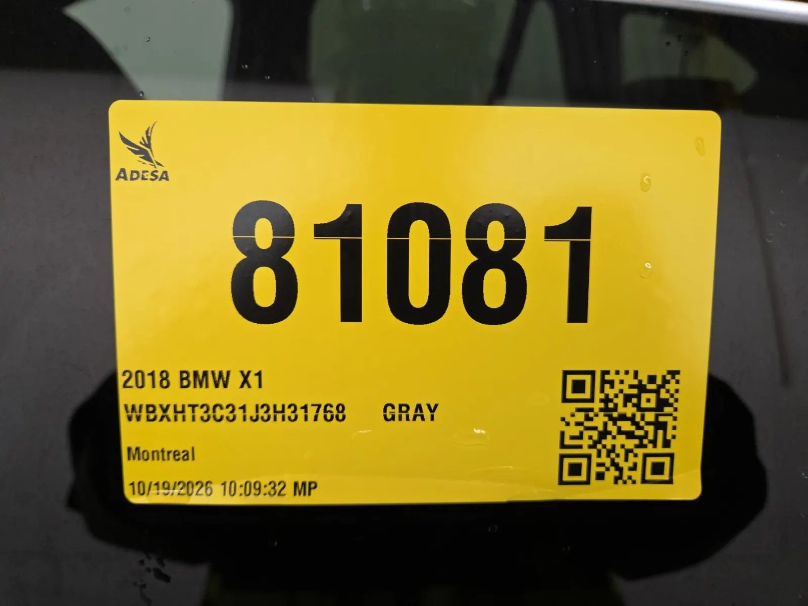 Inventory Label Photo