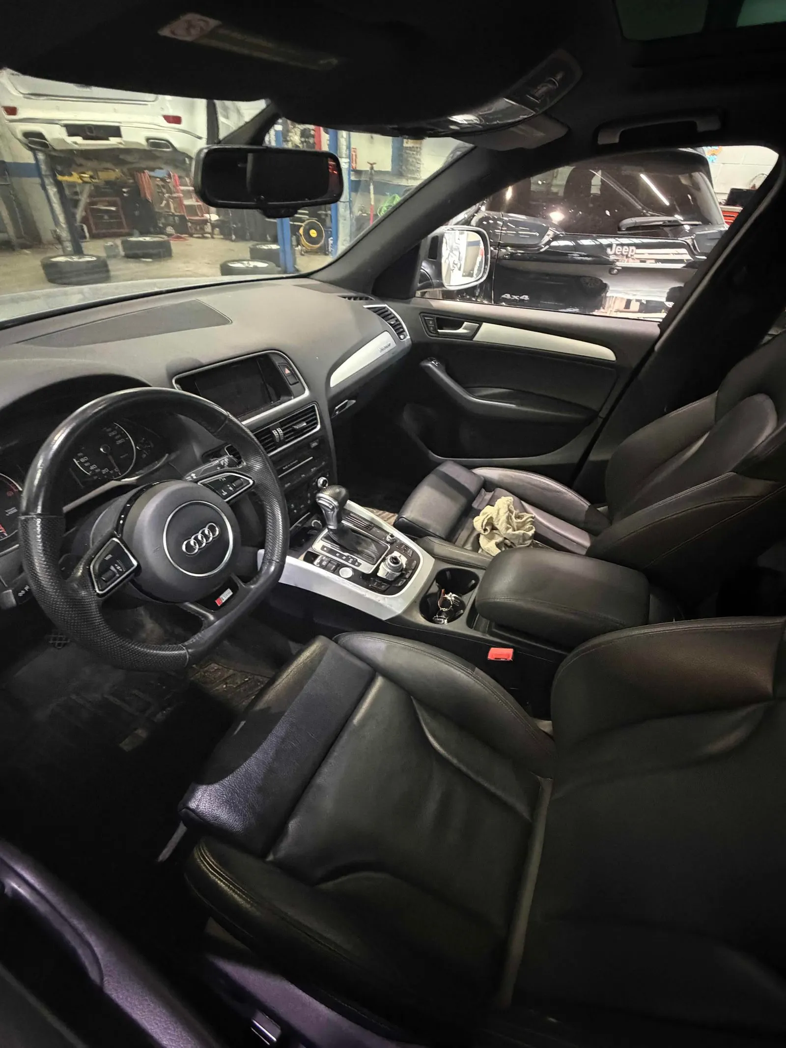 Interior driver side