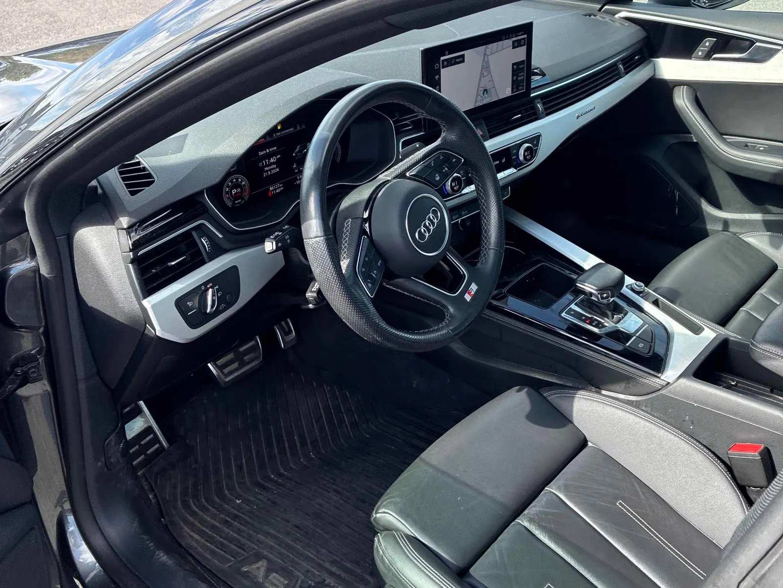 Interior driver side