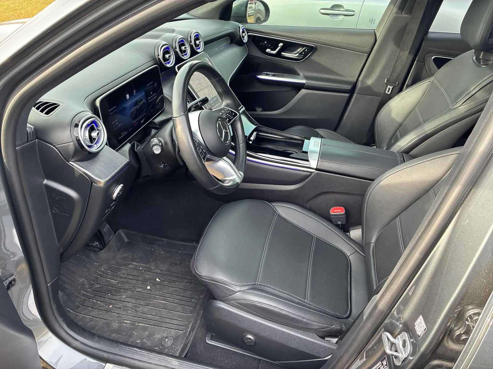 Interior driver side