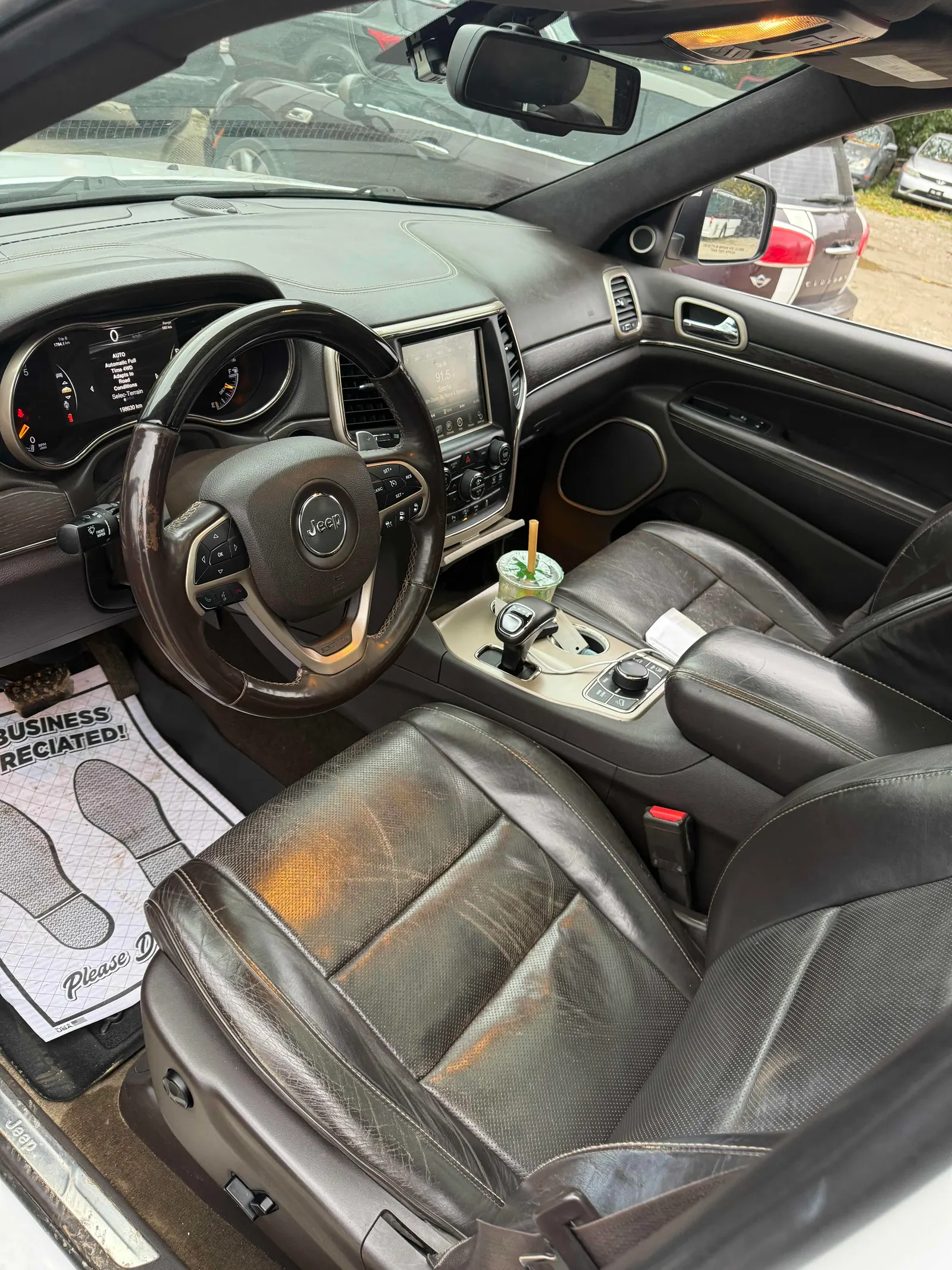 Interior driver side