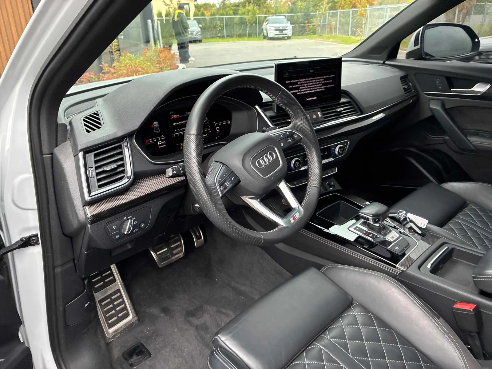 Interior driver side