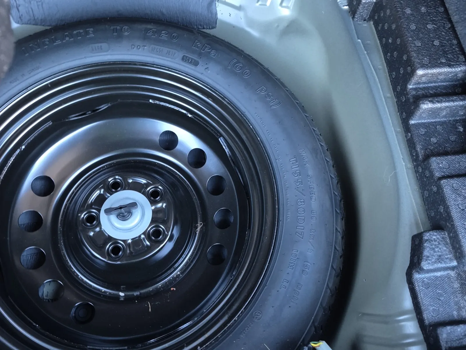 Spare Tire & Wheel Photo