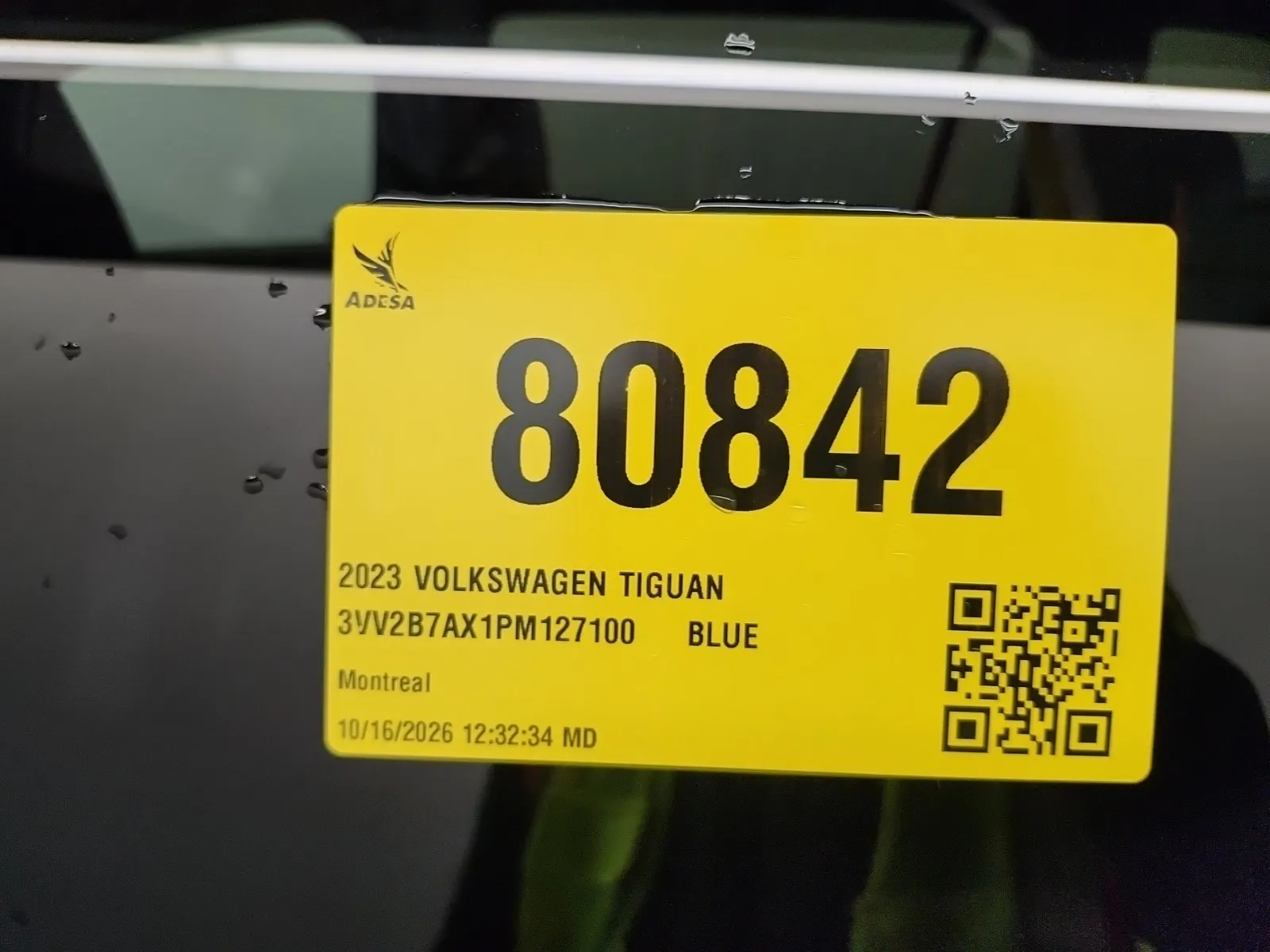 Inventory Label Photo