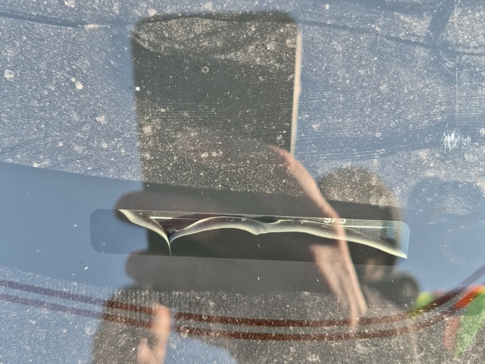 Dash VIN Plate Photo