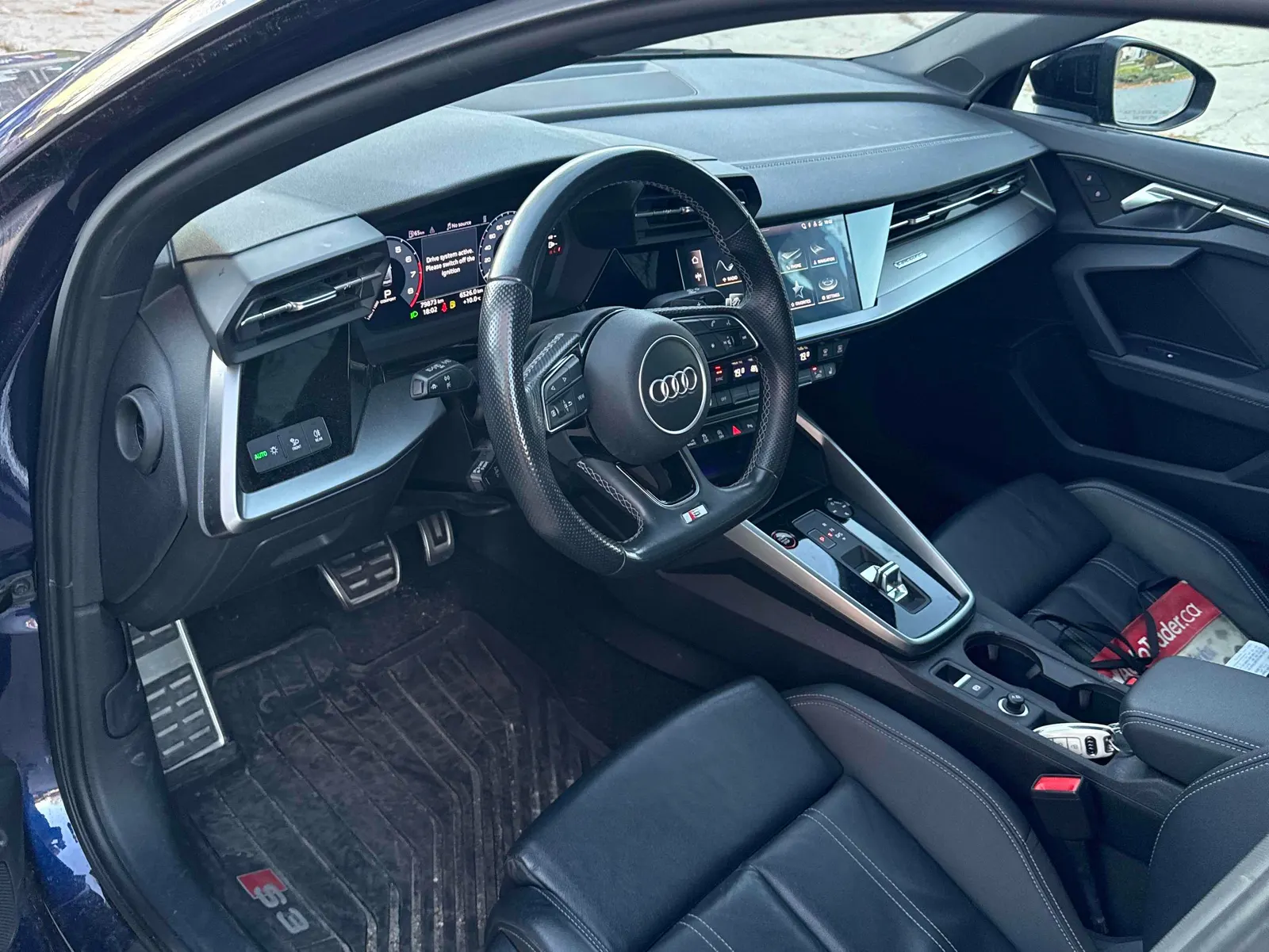 Interior driver side