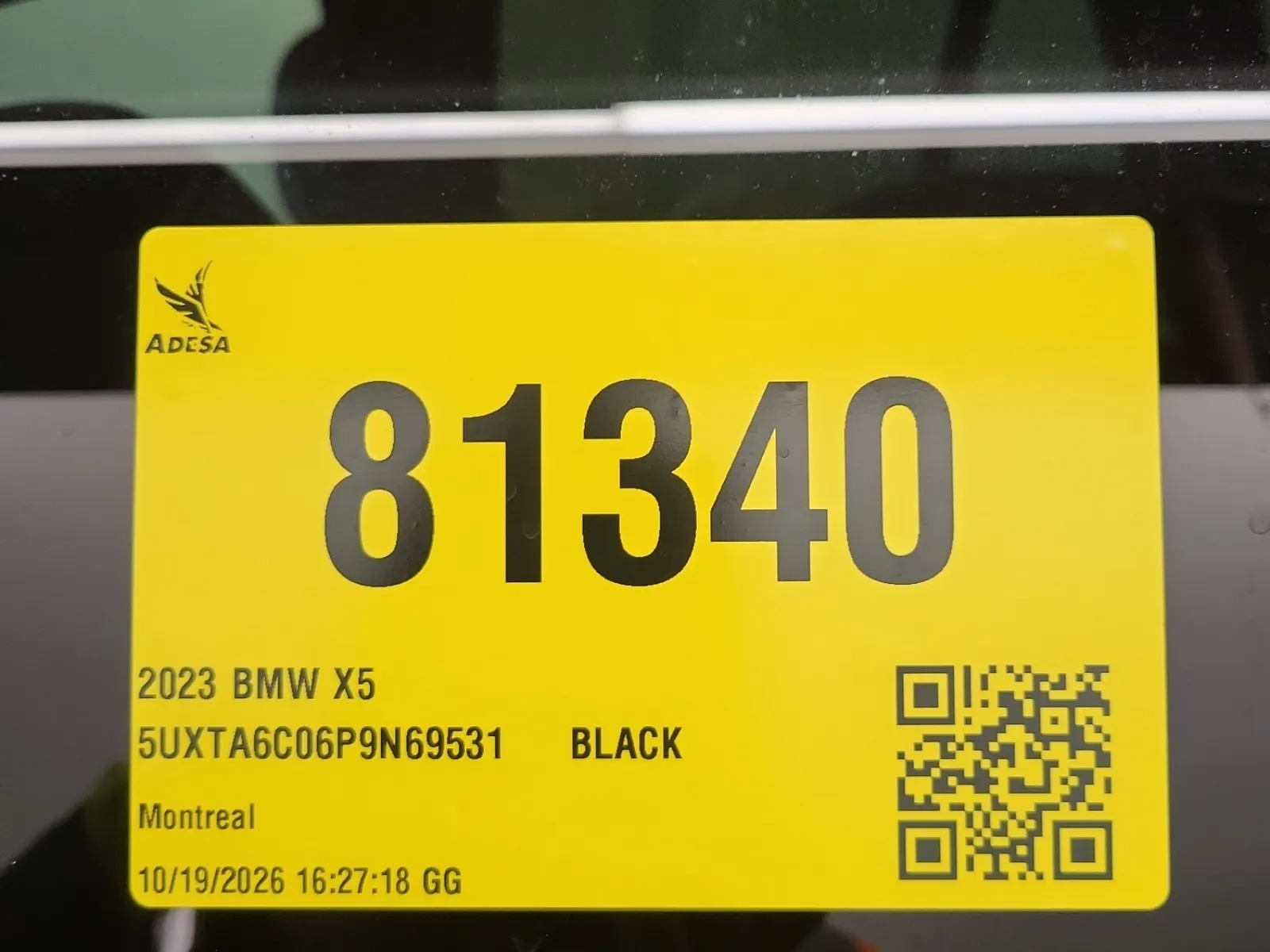 Inventory Label Photo