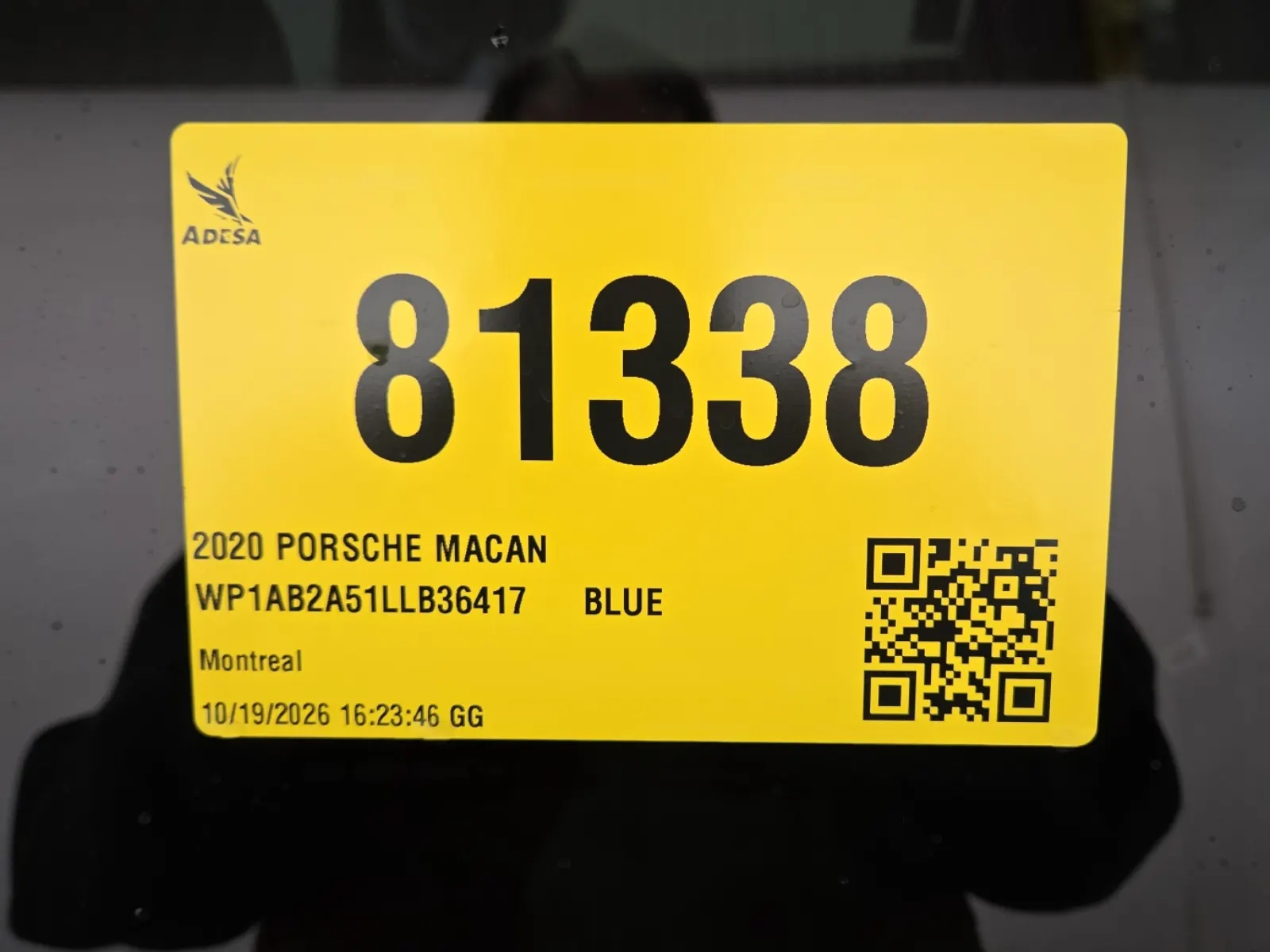 Inventory Label Photo