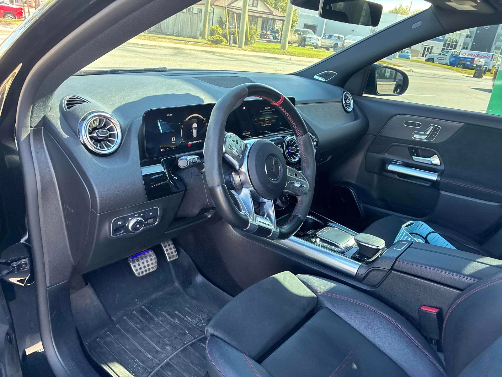 Interior driver side
