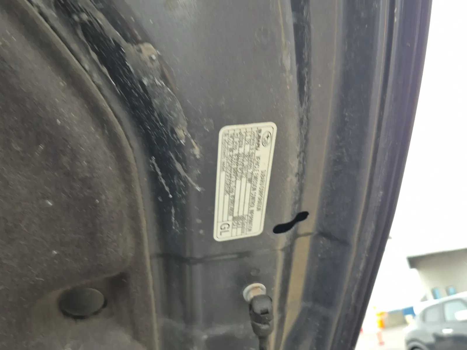 Emission Sticker Photo