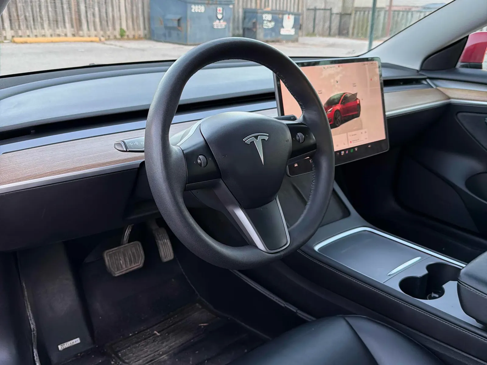 Interior driver side