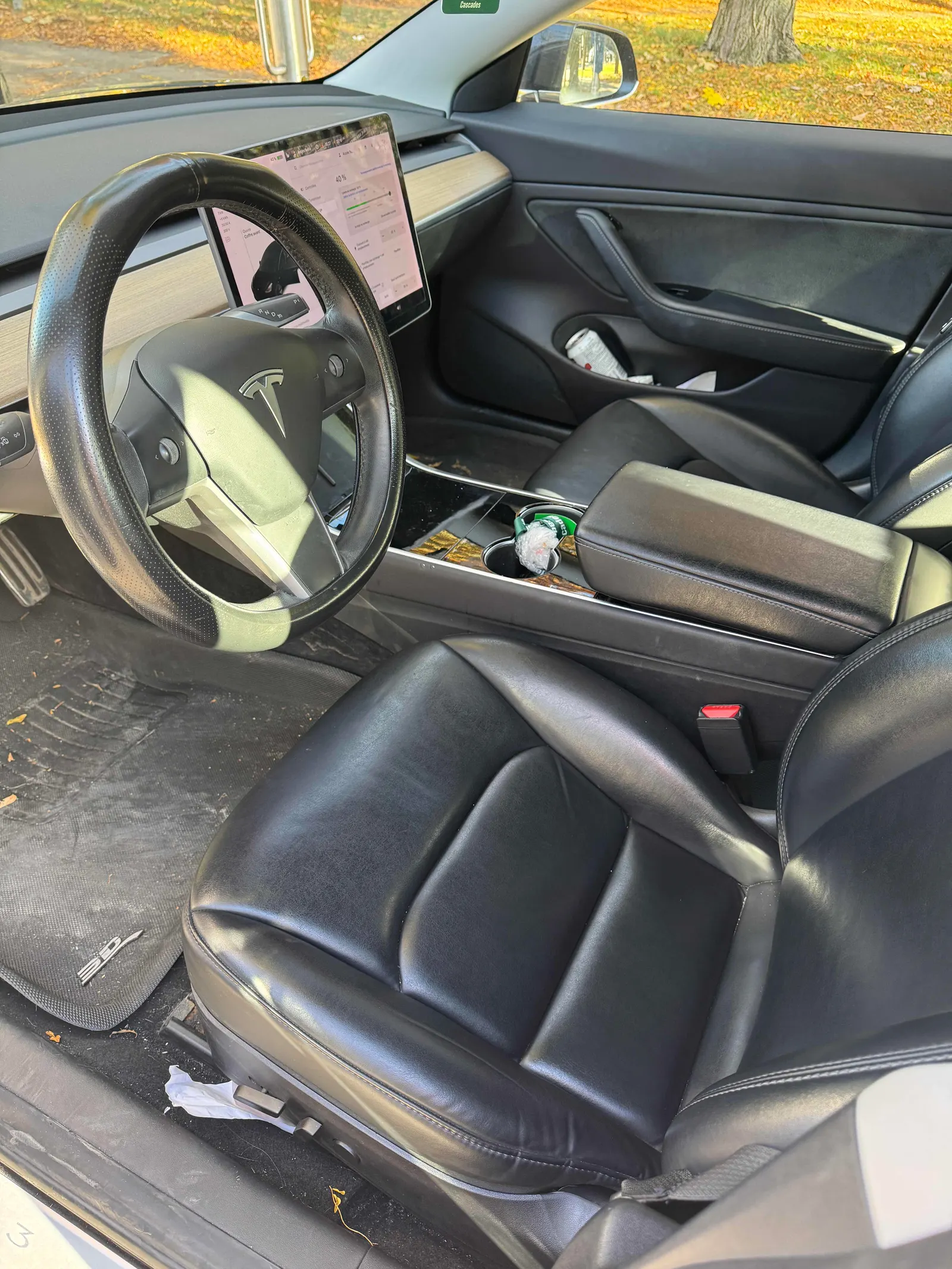 Interior driver side