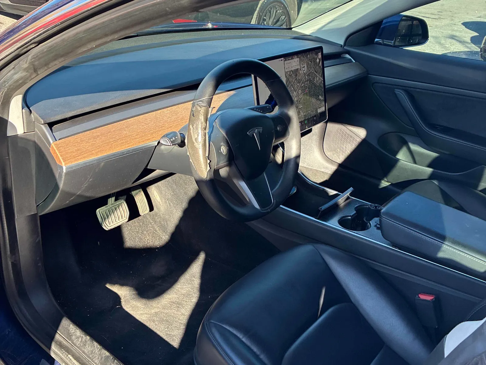 Interior driver side