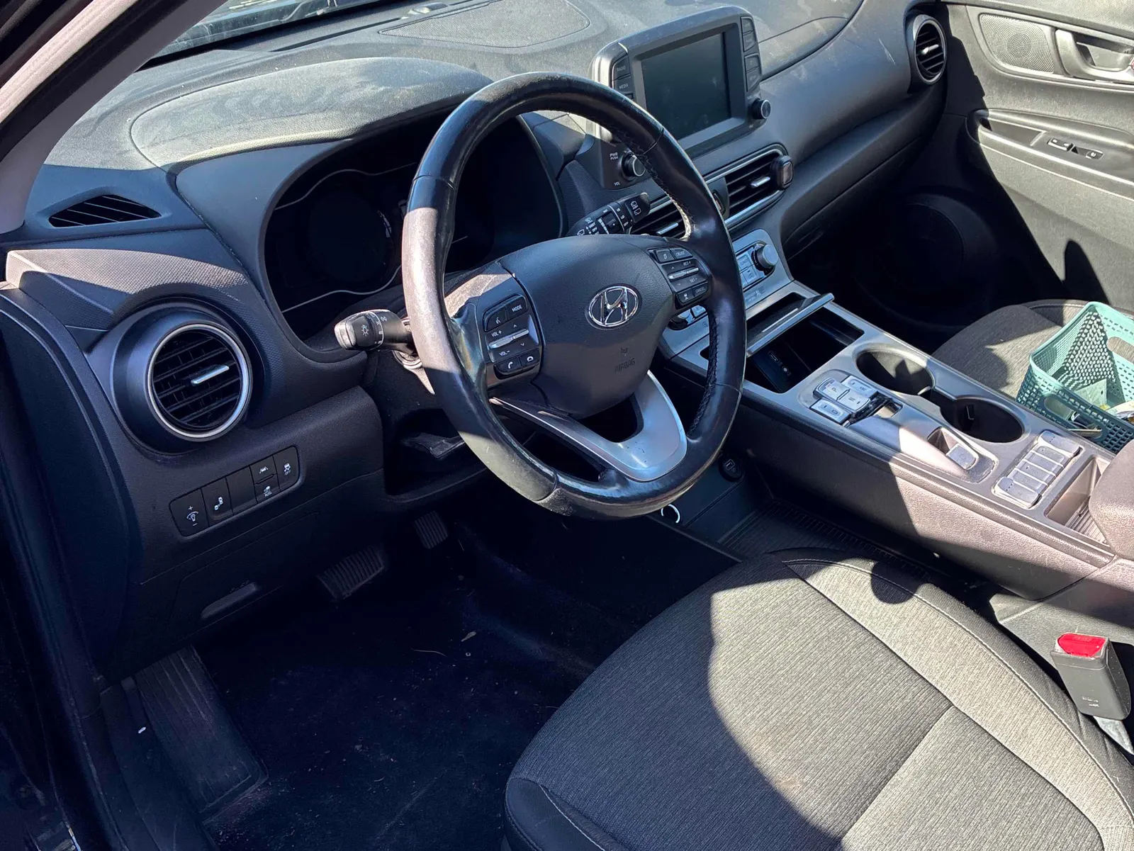 Interior driver side
