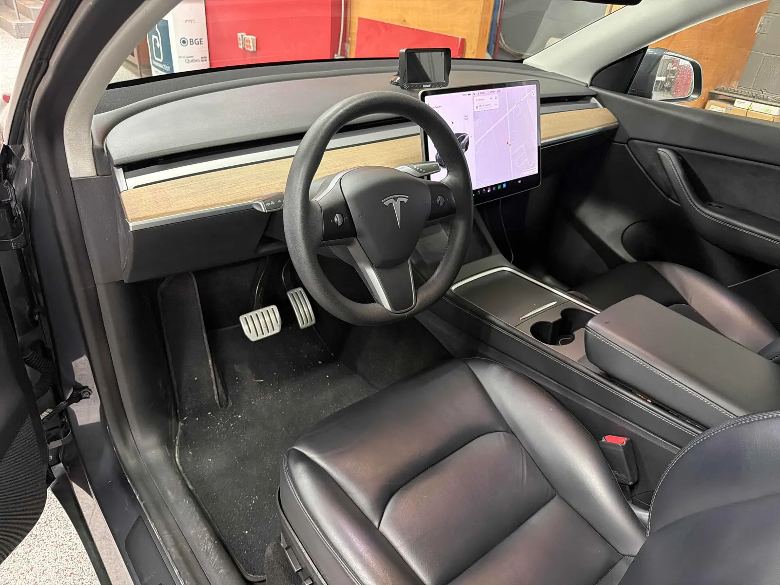 Interior driver side