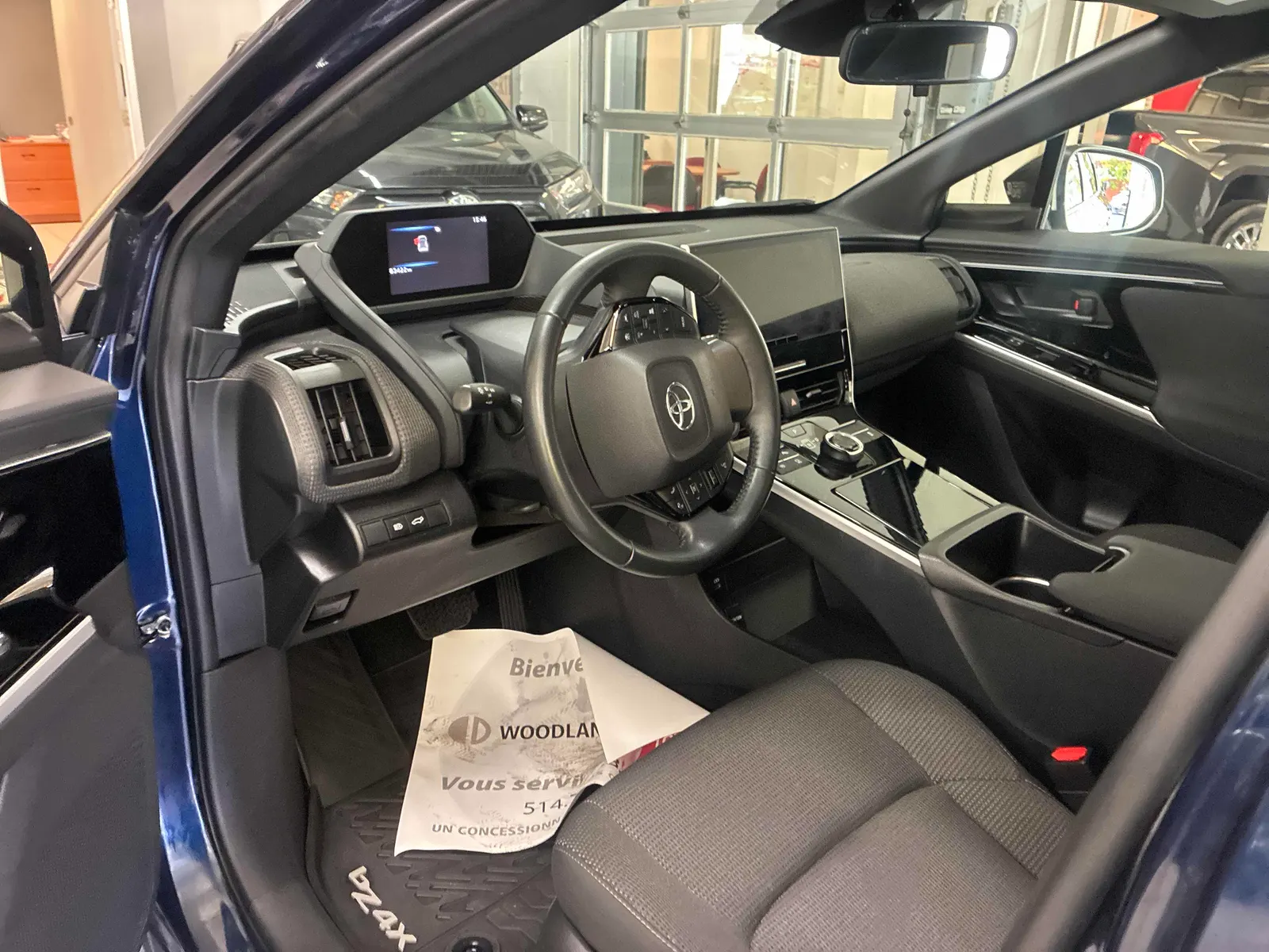 Interior driver side