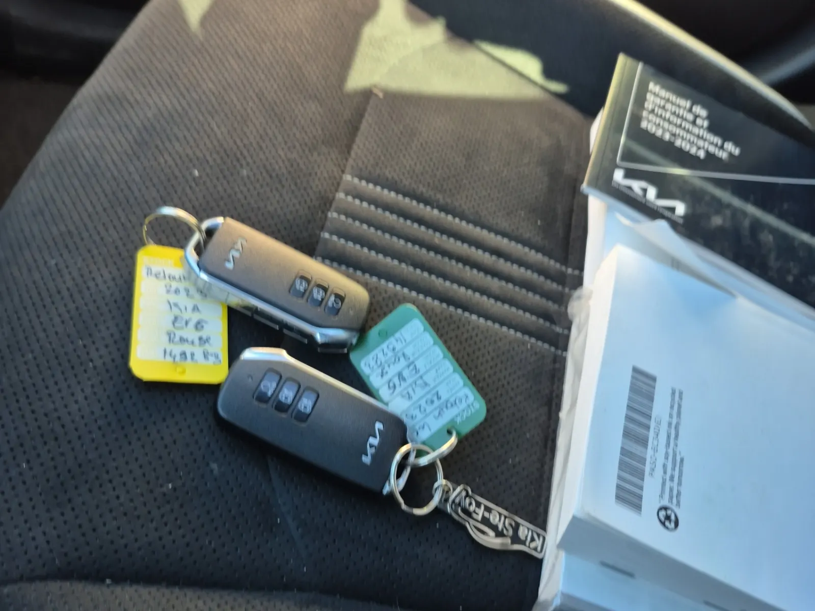 Keys/Fobs/Manual Photo