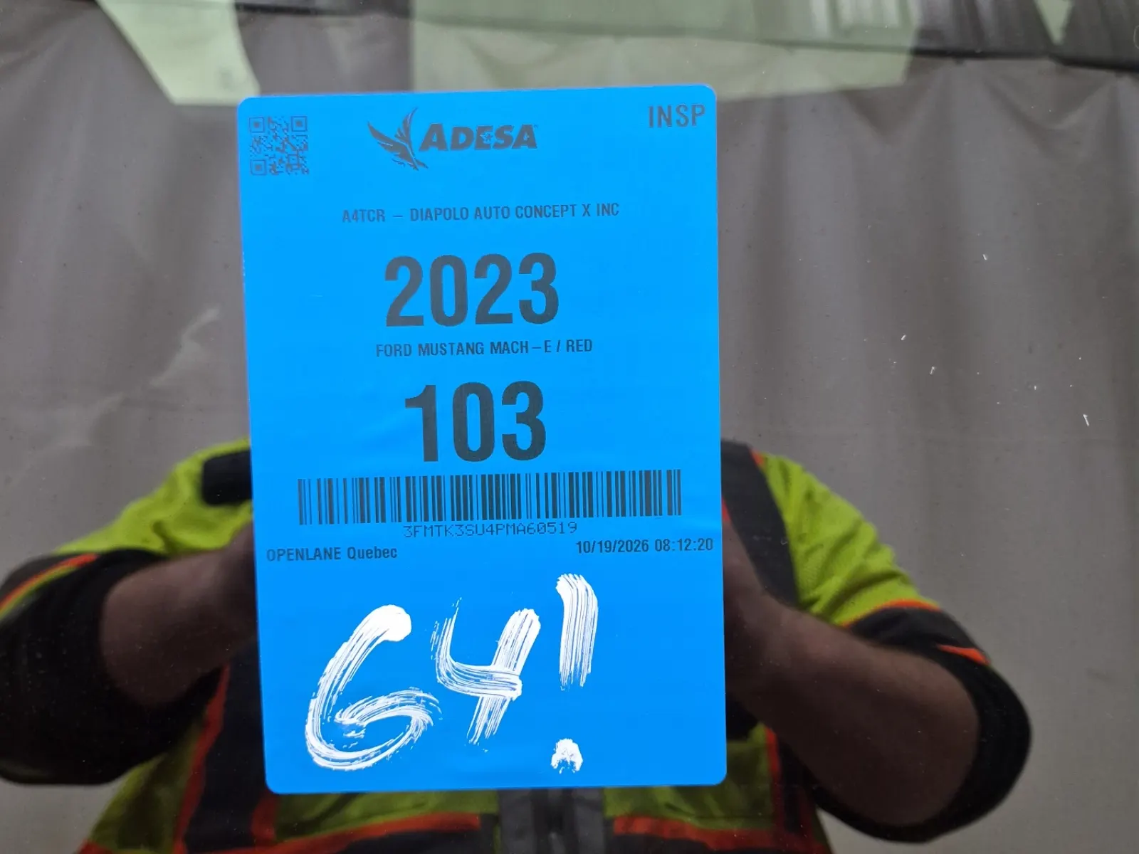 Inventory Label Photo