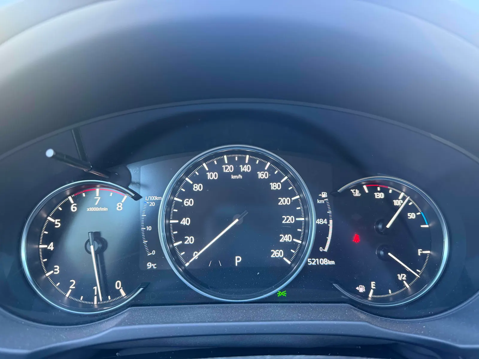 Interior driver side