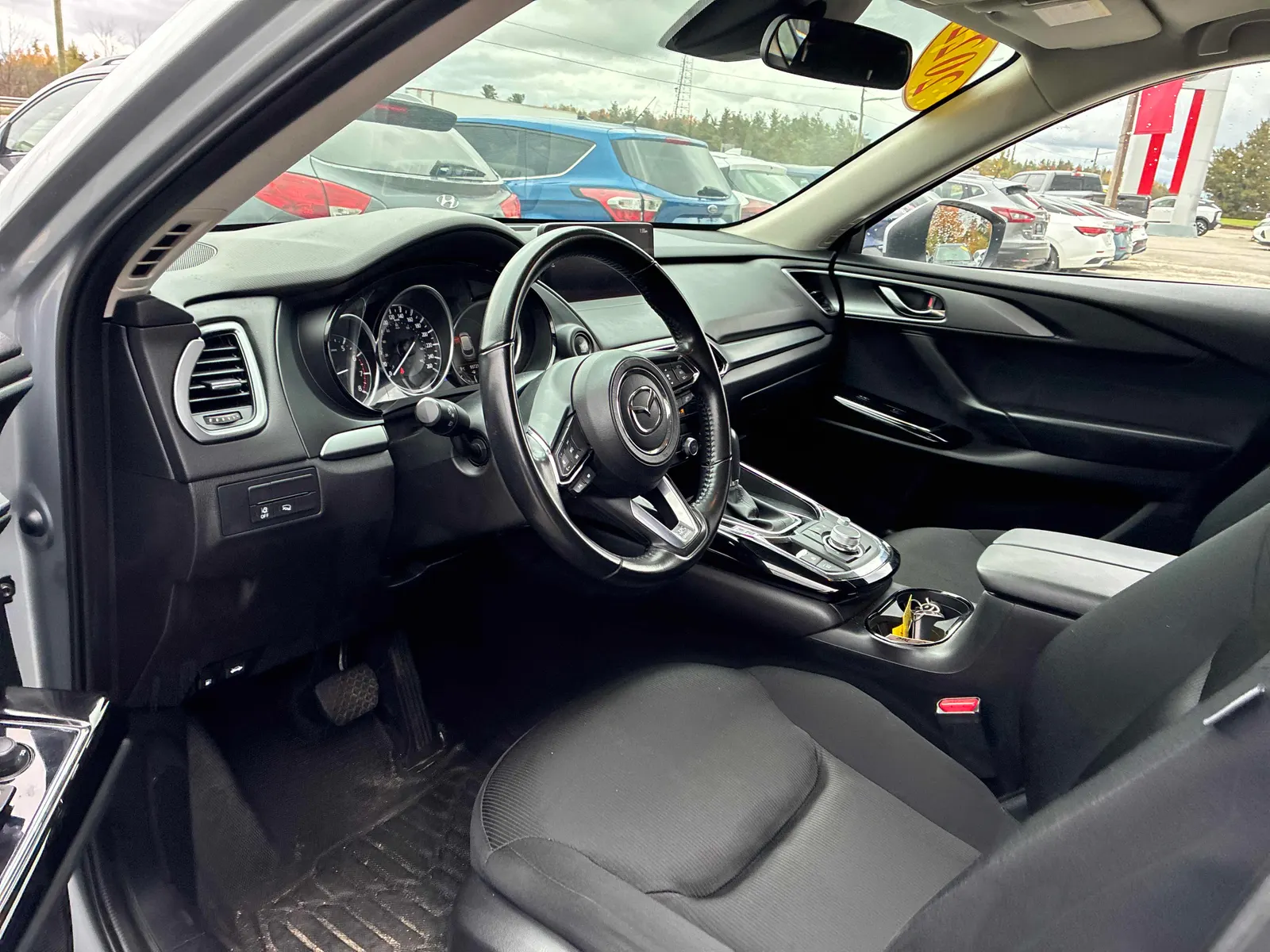 Interior driver side