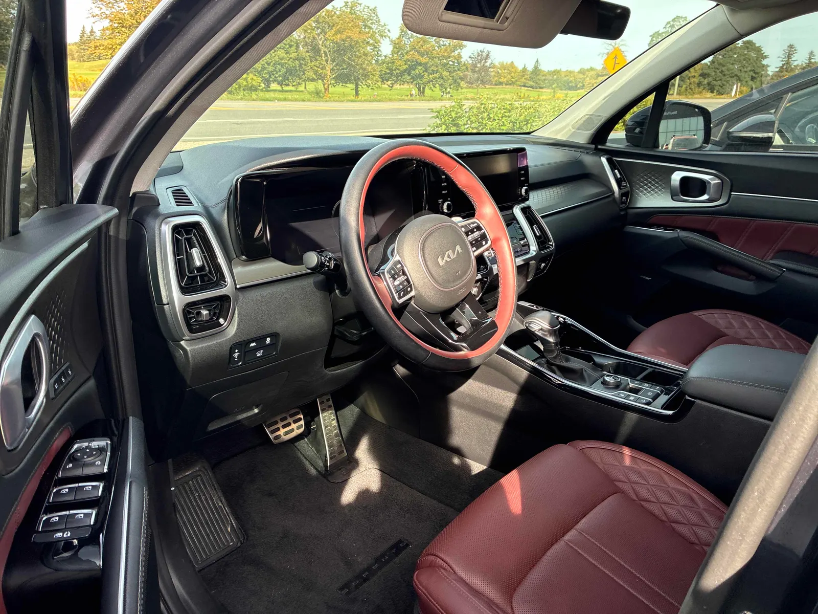 Interior driver side
