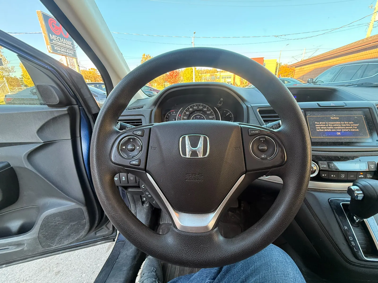 Interior driver side