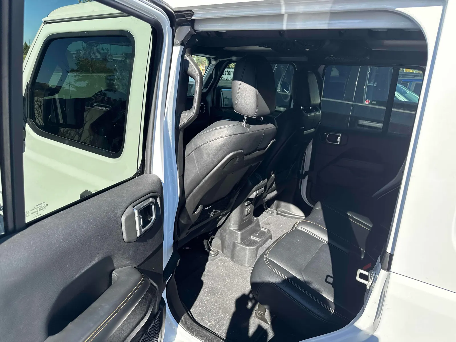 Interior driver side