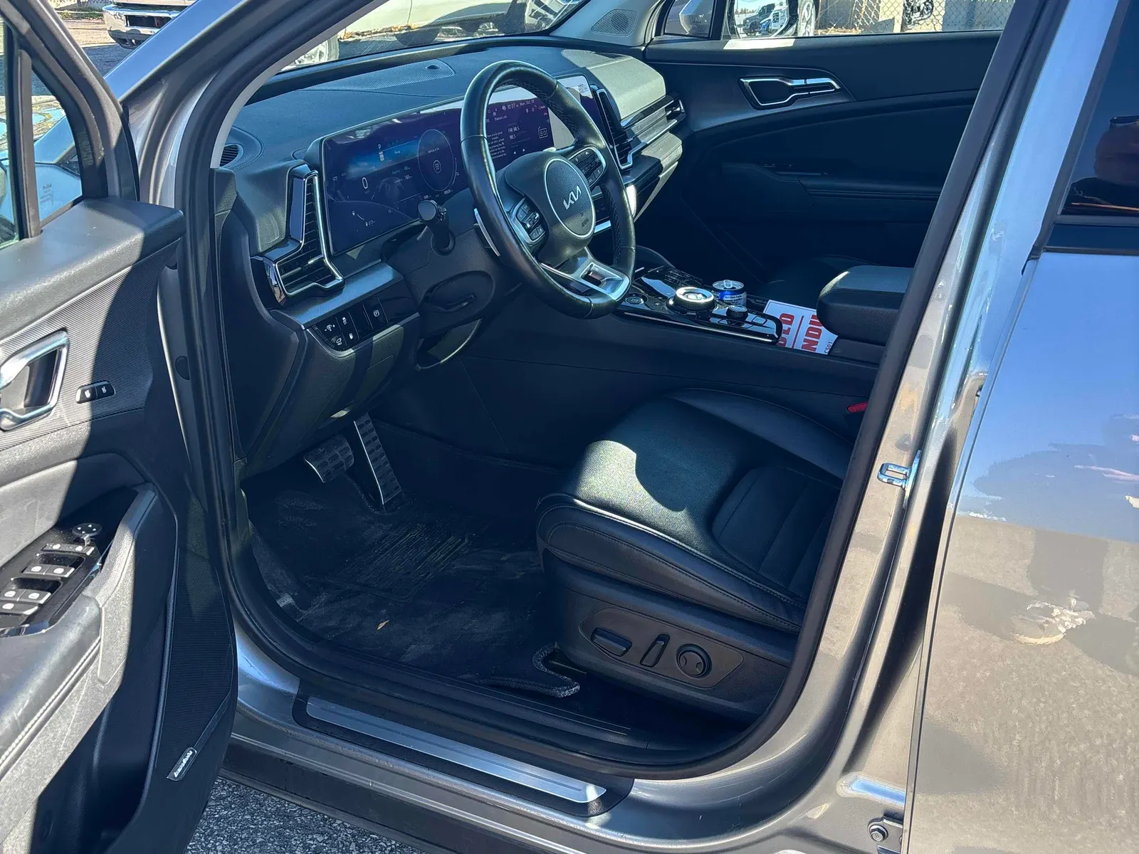 Interior driver side